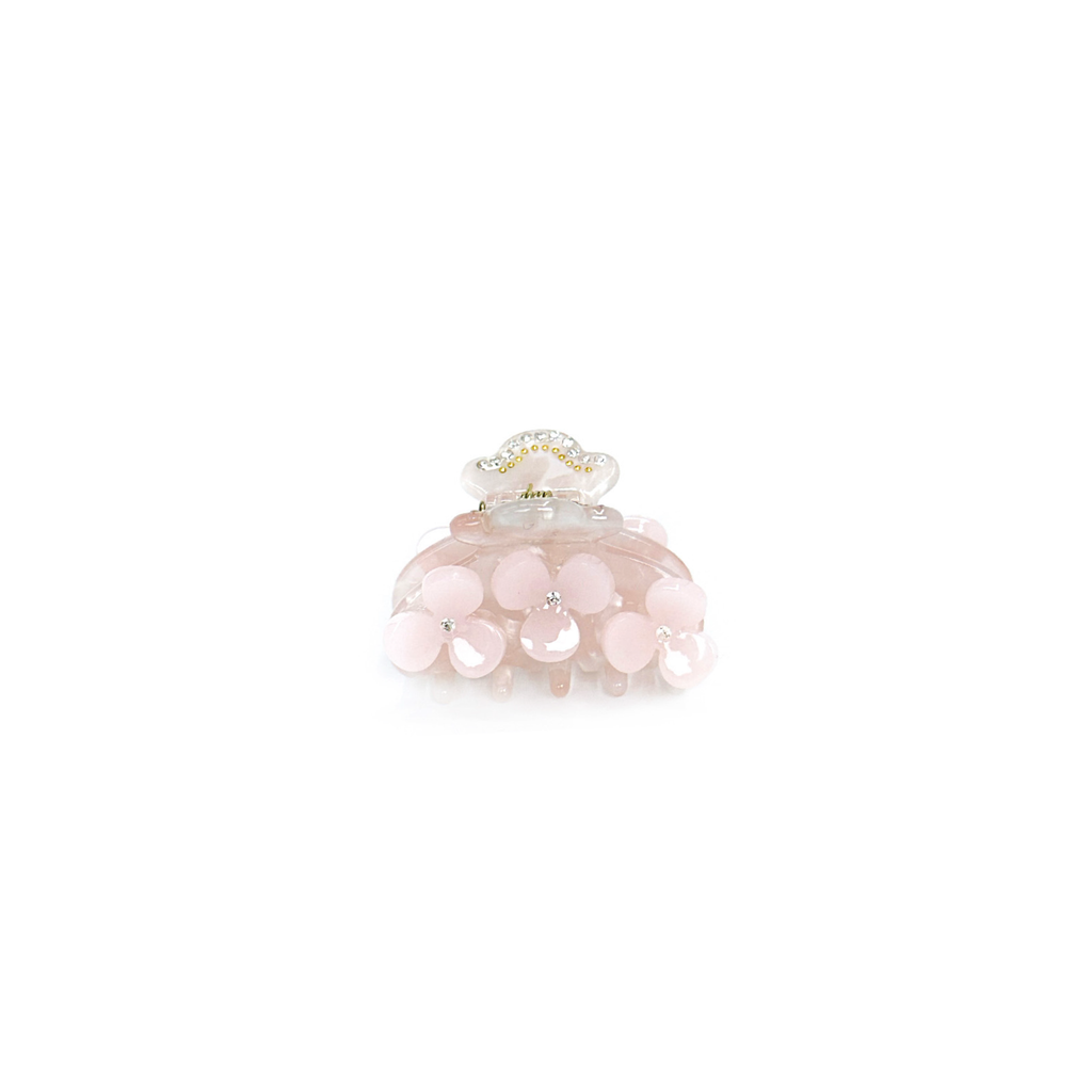 Mini Peony Flower Clip