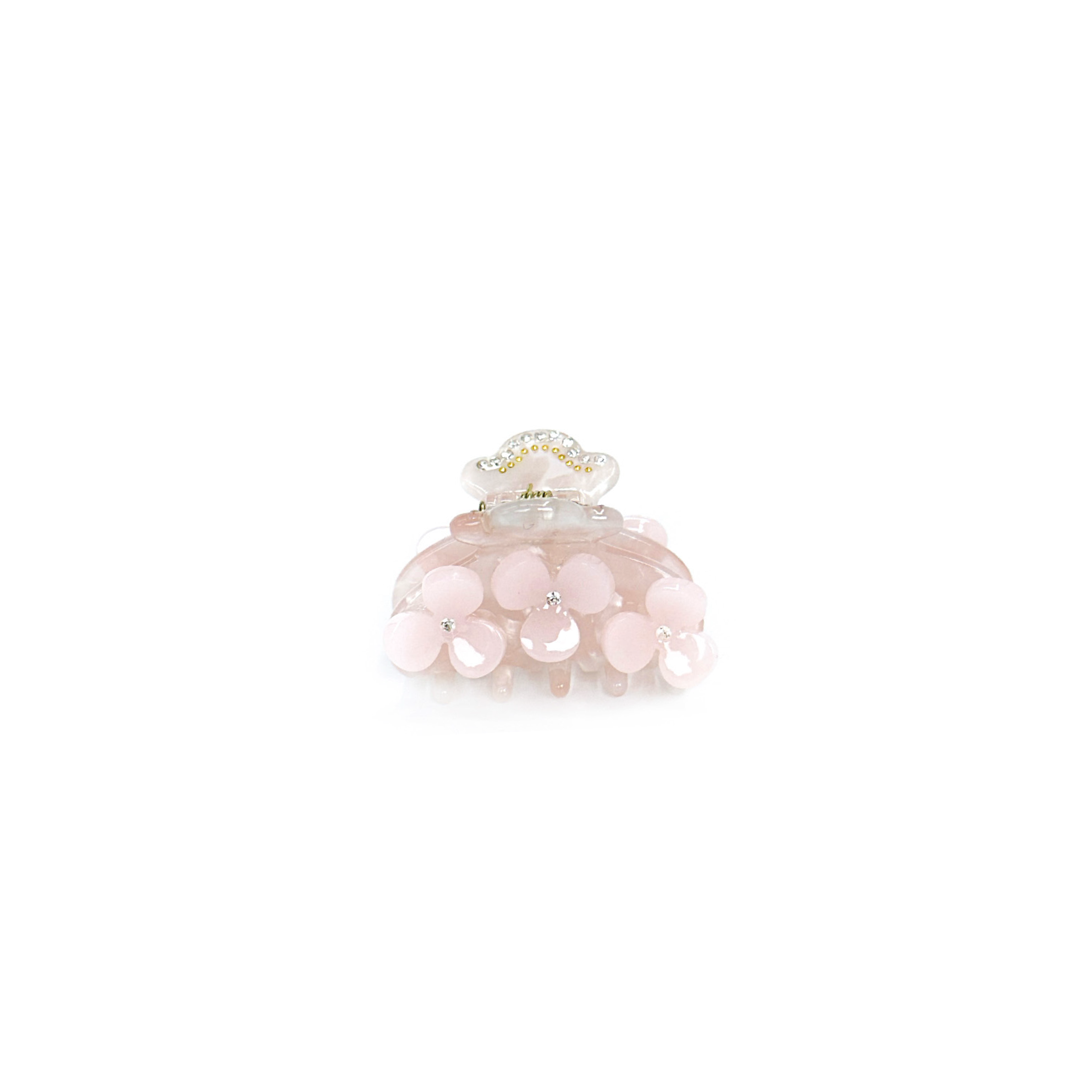 Mini Peony Flower Clip