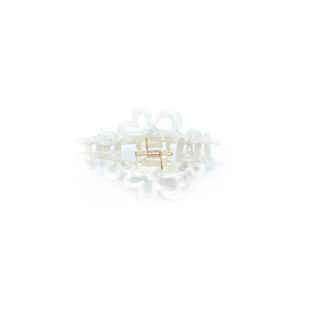 Nicci Hair Clip White