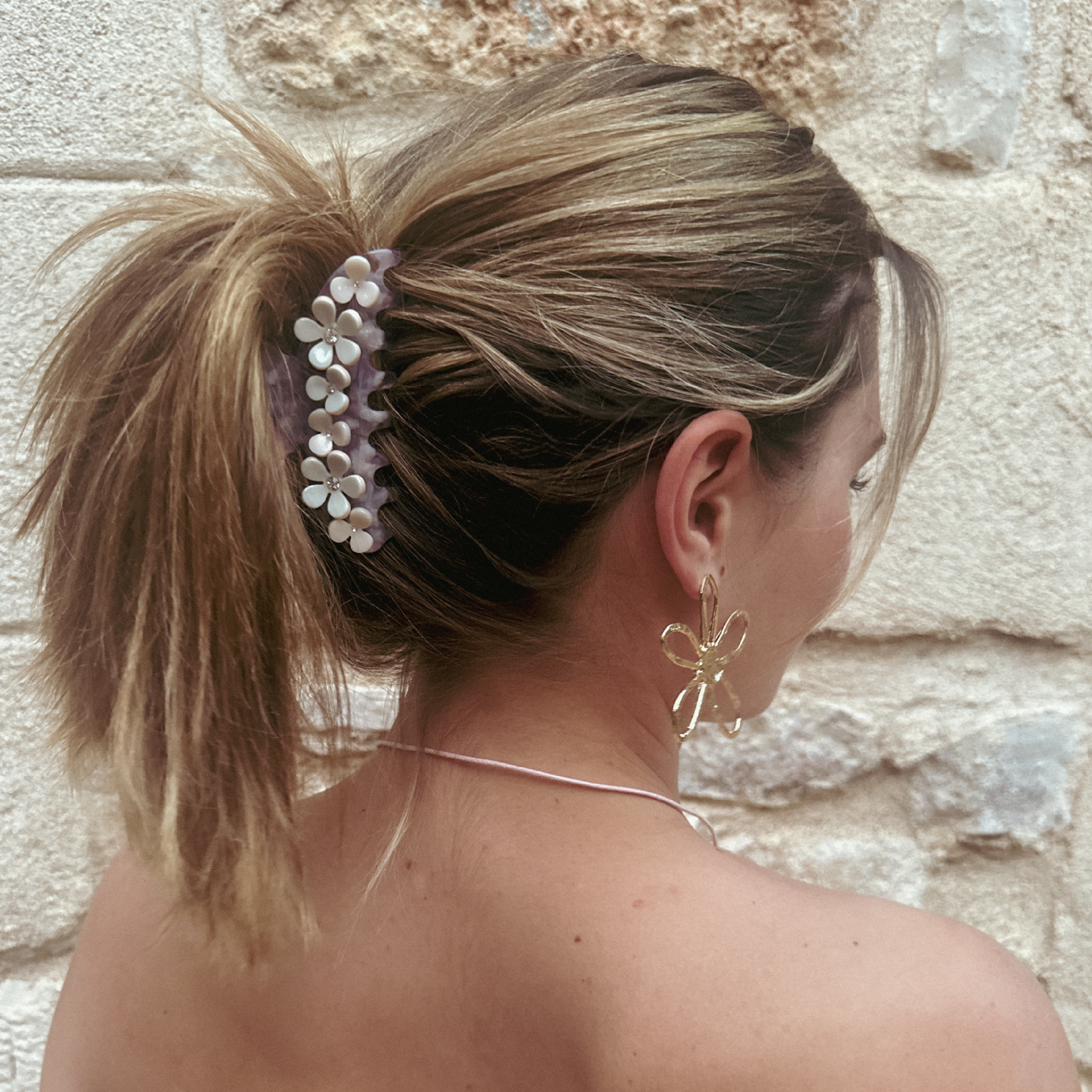 Dahlia Flower Clip