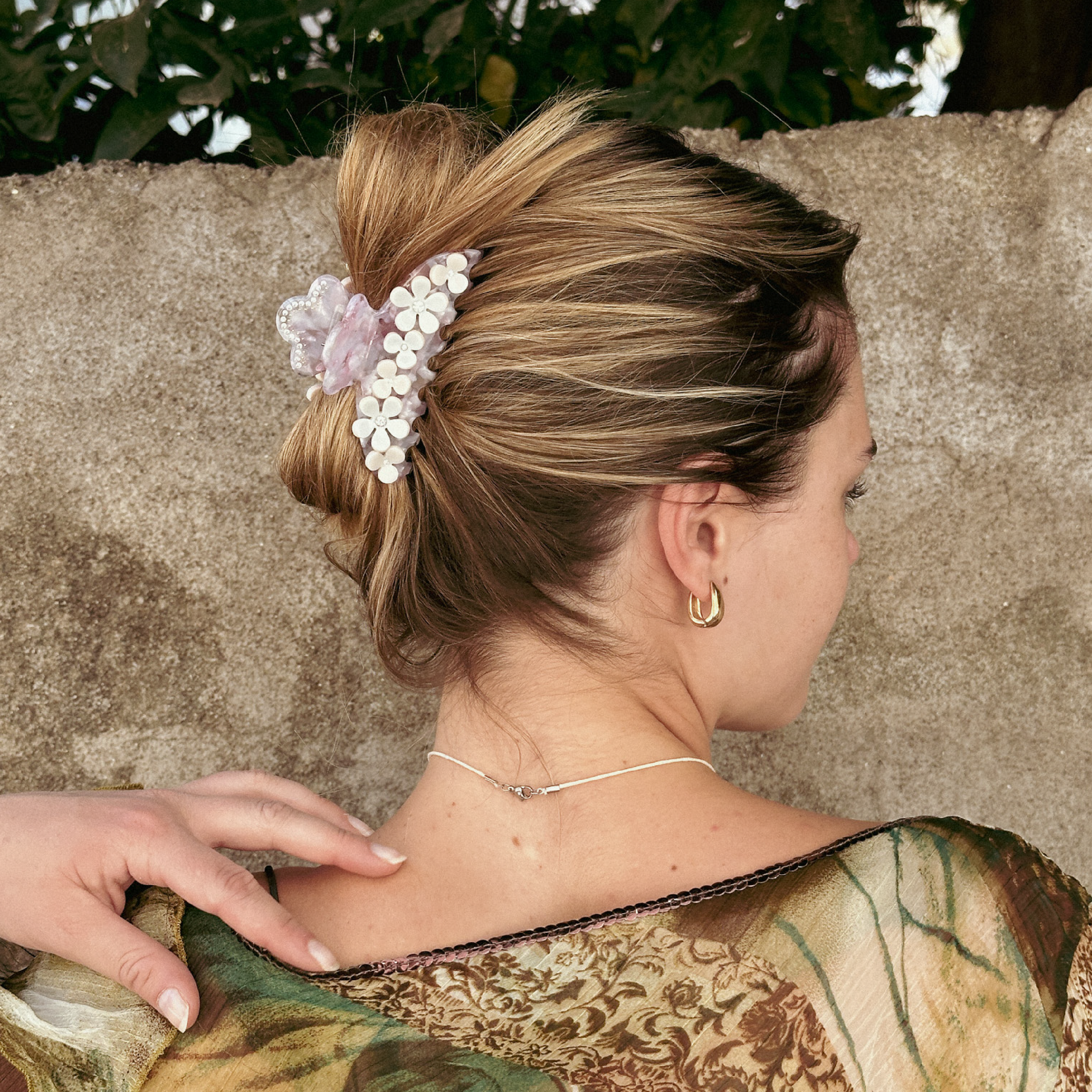 Dahlia Flower Clip